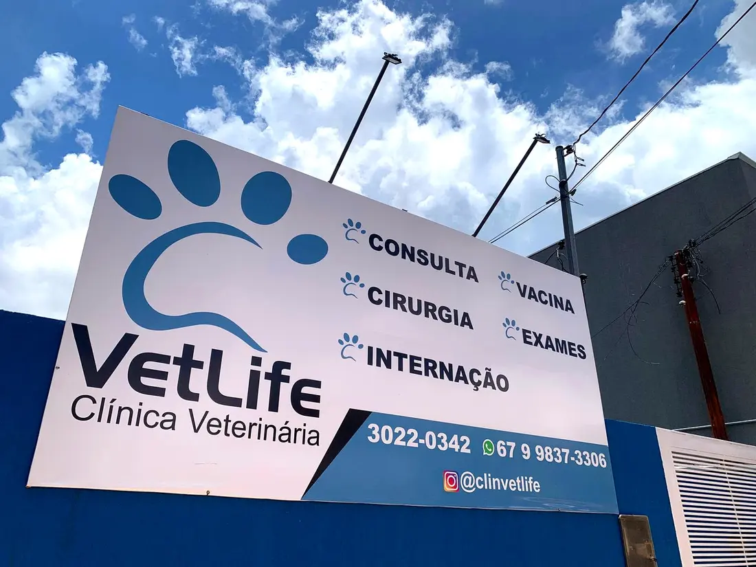 Fachada VetLife Clínica Veterinária